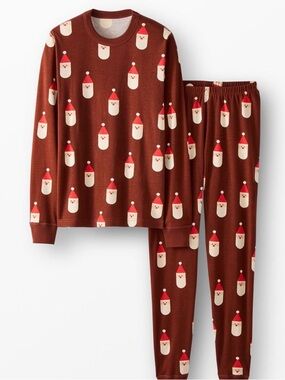 Hanna Andersson Adult Holiday Long John Pajama Set